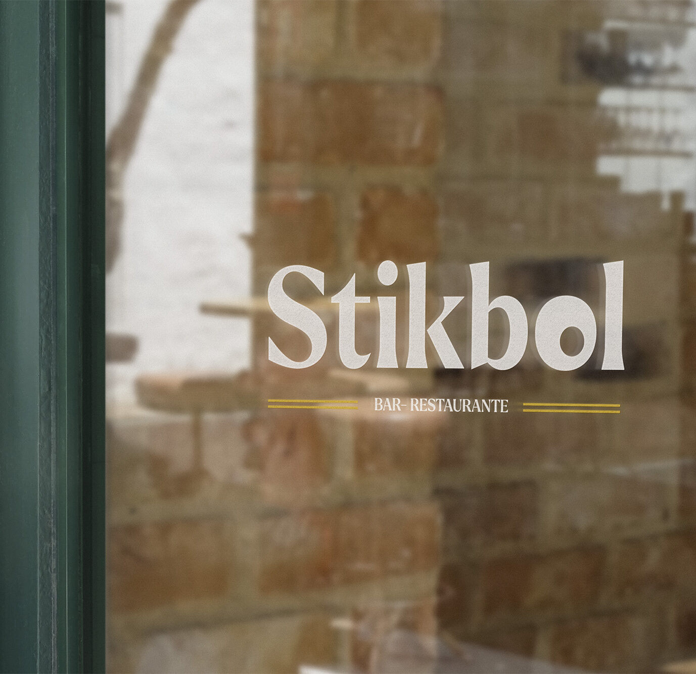 stikbol escaparate señalética